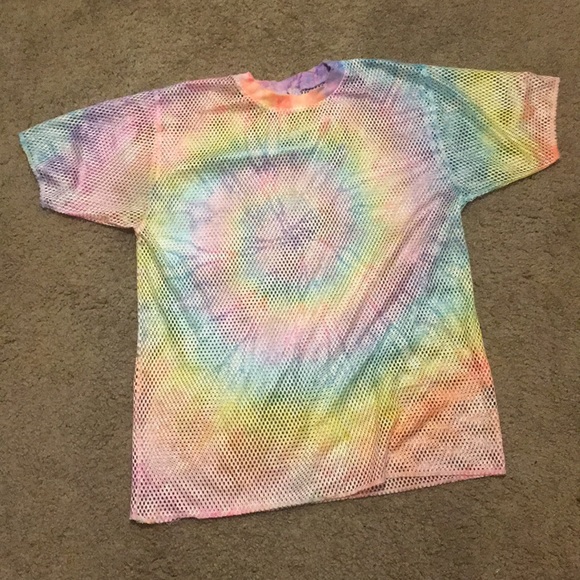 UNIF Relapse Mesh Tie-Dye Tee - Picture 5 of 6